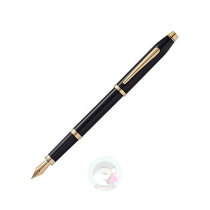 Перьевая ручка Cross Century II Black Lacquer GT \ 419-1MF