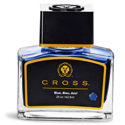 Флакон с чернилами Cross для перьевой ручки, синий, 62,5 мл \ 8945S-1 blue