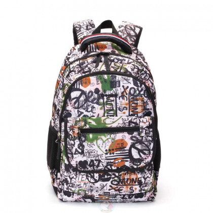 Школьный рюкзак CLASS X TORBER  \ T2743-WHI-BLK