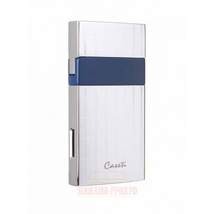 Зажигалка Caseti сигарная турбо, серебристая \ CA438-4