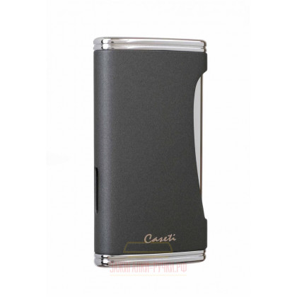 Зажигалка Caseti сигарная турбо, серая \ CA567-4