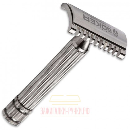 Бритвенный станок Boker Rasierhobel Zahnkamm, рукоять металл \ 04BO171