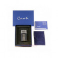Зажигалка Caseti сигарная, турбо, черно-серебристая \ CA436-4