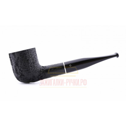 Трубка Barontini Raffaello Rustic Black, Форма 136 \ Raffaello-136