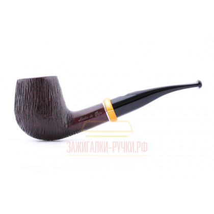 Трубка Mastro de Paja Pettinata Classica с цветным кольцом \ M451-5