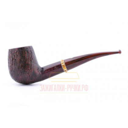Трубка Mastro de Paja Pettinata Classica с цветным кольцом \ M451-3