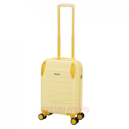 Чемодан пластиковый TORBER малый В Отпуск \ T1225Y-S